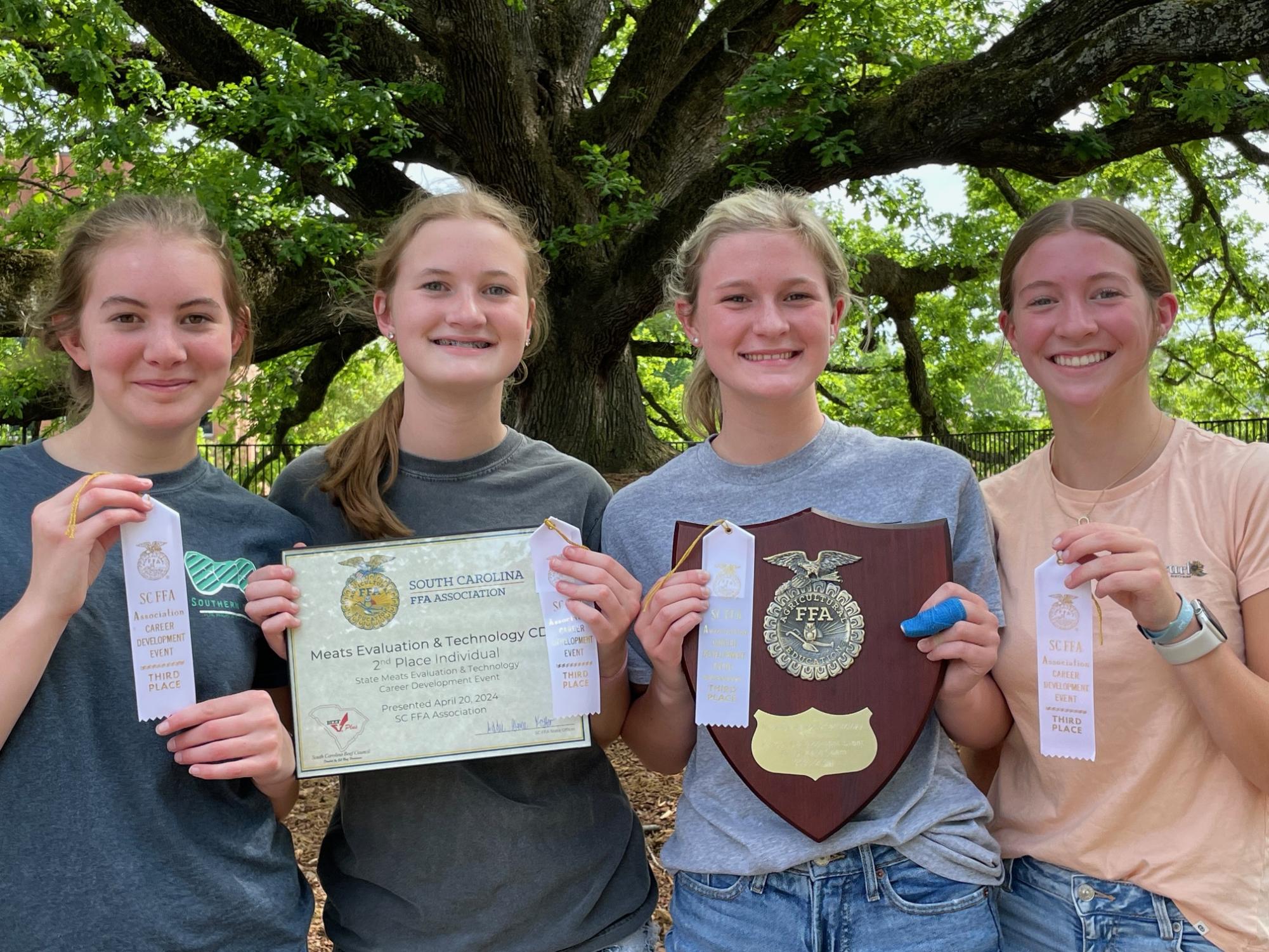 BHS Agriculture Brings Home Some State Hardware.